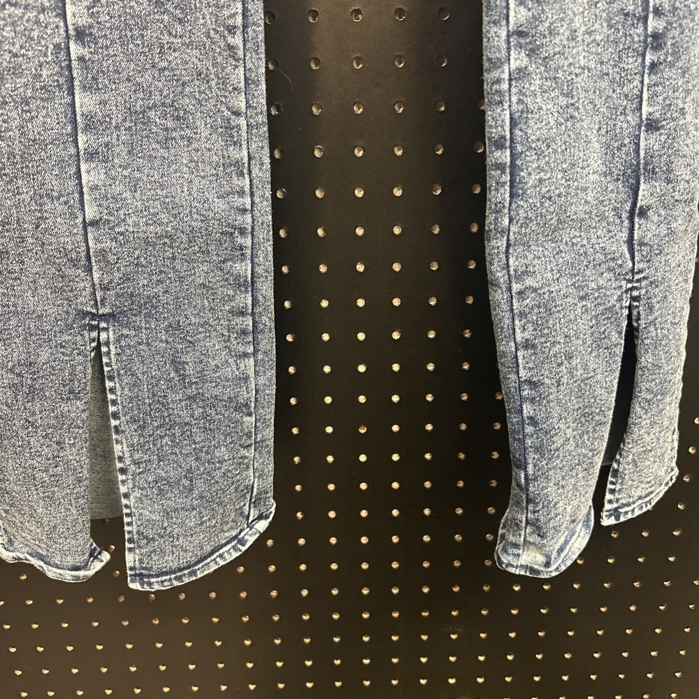 Women's Lumière Large Blue Jeans No Pockets Waist Across 14.5in (126) - Picture 2 of 9